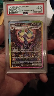 Umbreon ex 161/131 Sv: Prismatic Evolutions Holo for sale online