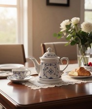 Teekanne 0,85 L 4 Personen Winterling indischblau indisch blau