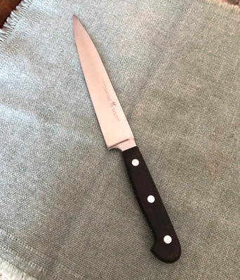 Henckels  Germany VTG  31060 Chefs  Knife  7'' Blade Wooden Handle