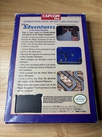 Disney Adventures in the Magic Kingdom NES Complete CIB w Manual Good Condition!