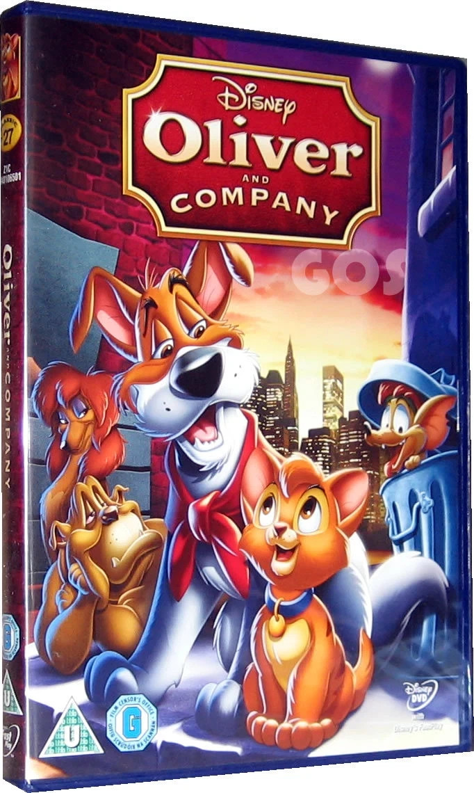 Oliver And Company DVD -  Walt Disney - ***NEW***