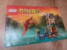 Lego Instruction Manual 5883 Tower Takedown Dino No Bricks