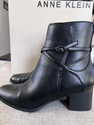 Anne Klein Maurice Black MAUR01F9-BLK Women's Size 7.5 Medium