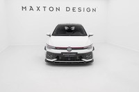 Frontlippe V.2 Passend FüR Vw Golf Gti / Gte / R-Line Mk8 Fl Roter Kern