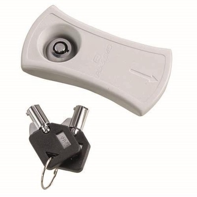 PLASTIMO KIT LOCKER WHITE FOR ACCESS HATCH 65388