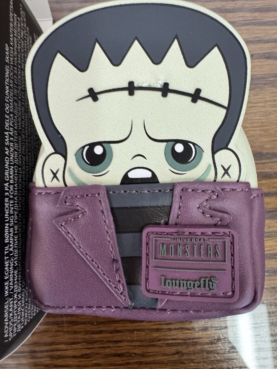 Frankenstein Mini Bag Charm loungefly Universal Monsters Frankenstein Loungefly Mini Backpack  main image 2