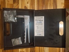 Vintage Swingline Riveter Model No RP3 Riveting Plier Made in USA with Case