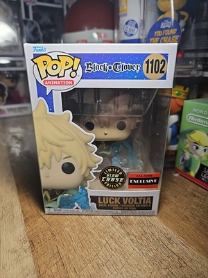 Funko POP! Black Clover Luck Voltia #1102 ( LE Glow Chase ) AAA Anime Exclusive