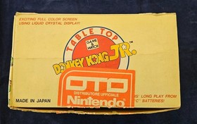 Nintendo Donkey Kong jr CJ-71 Tabletop Game&watch lcd handheld Oto Italy version