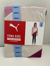 New Puma Kids 2 Piece Active Set Size small
