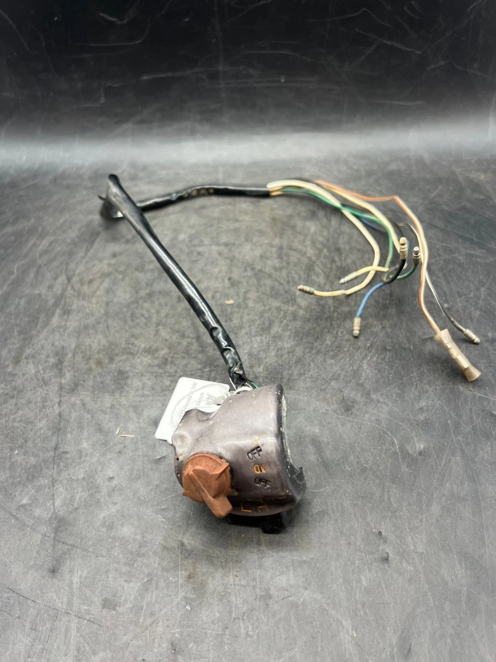 Conjunto de arnés interruptor de apagado derecho Honda SL 100 SL100 1970-1972 motocicleta OEM Foto 2 de 4