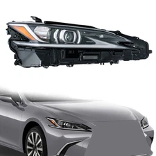 For Lexus ES250 ES350 ES300h 2022-2024 Right Side Headlight Assembly LED Black