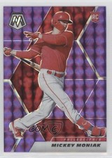 2021 Panini Mosaic Rookie Purple Mosaic Prizm 22/49 Mickey Moniak #232 10k8