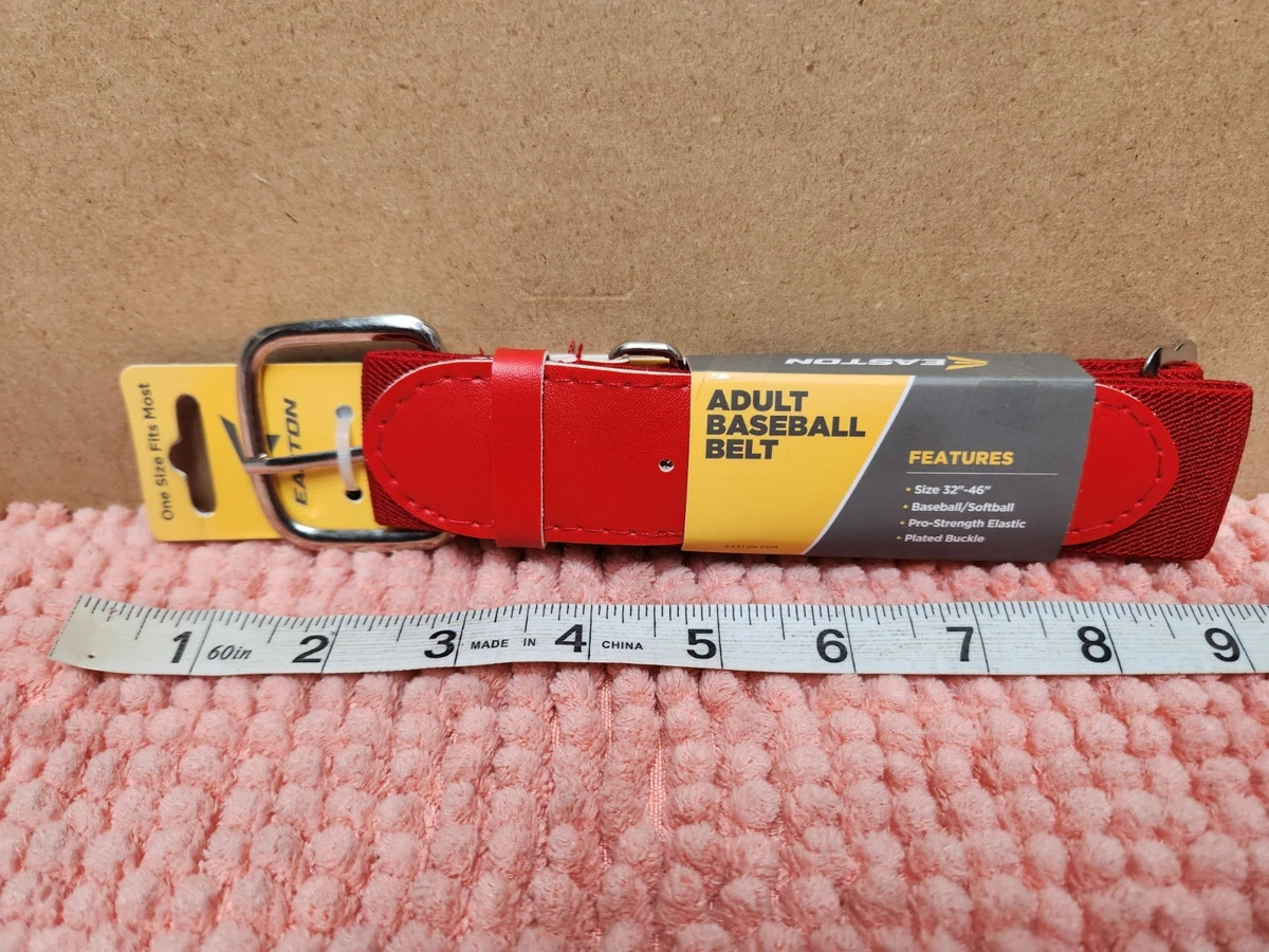Ceinture Décontractée à Longueur Ajustable, Ceinture De Baseball - Longueur 130cm Rouge