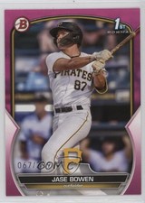 2023 Bowman Prospects Fuchsia 67/299 Jase Bowen #BP-146 19ot