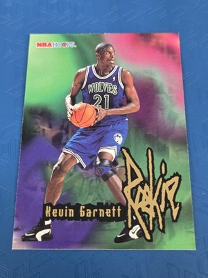 1995-96 Hoops RC #272 Kevin Garnett Minnesota Timberwolves BASKETBALL Card 3J