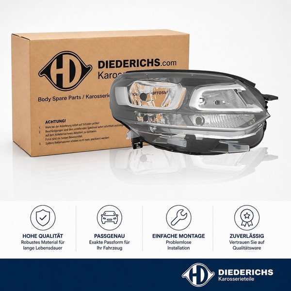 Hauptscheinwerfer Rechts Diederichs 4098080 FÜR CitroËN Opel-image