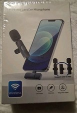 Wireless Lavaller Microphone Supports One to Two For IPhone