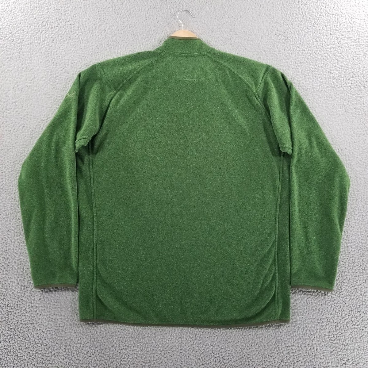 Arc'teryx Fleece Pullover Mens XL Green Polartec 1/4 Zip Outdoor