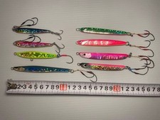 Metal jig 8 piece set, Lure Chemist, Sammy's Fat Dian, Oka Jig Crescent