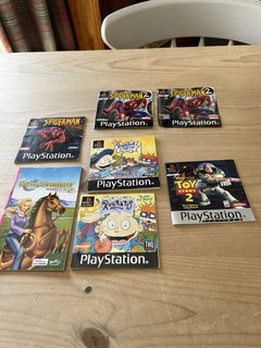 Playstation 2 Instruction Manuals Sony Originals Rugrats Spider Man NO GAMES
