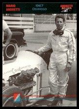 1992 Collect-a-Card Andretti Family Racing Mario Andretti/A.J. Foyt #15