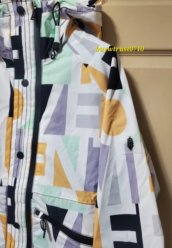 New Free People Singin in the Rain  Multi-color  Packable Rain Jacket Womens XS - Image 3 of 4