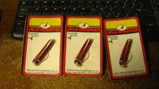 Jig a whopper, NOS, NIP, 3 ct,  red holographic, free shipping
