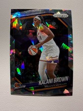 Kalani Brown 2025 Prizm Cracked Ice #55 Phoenix Mercury WNBA