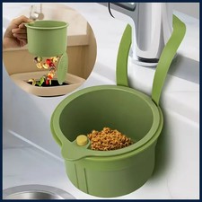 Press-Type Drain Basket: Food Strainer Sink Organizer, Multi-Functional for