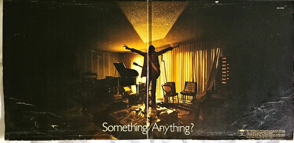 TODD RUNDGREN Something Anything US RED/BLUE VINYL 2-LP BX 2066 VG/G+ 1972 - Image 2 of 4