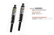 COPPIA AMMORTIZZATORI SOSPENSIONI ANTERIORE MICROCAR CHATENET BAROODER