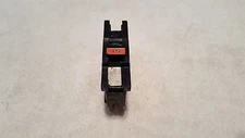 Federal Pacific FPE NA NA115 1 Pole 15 Amp Circuit Breaker Red Handle