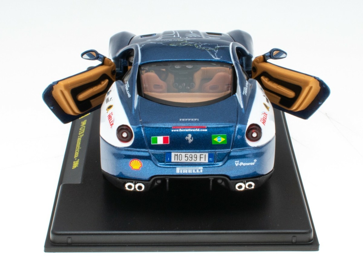 Ferrari 599 GTB Panamericana 2006 1:24 Bburago Diecast model