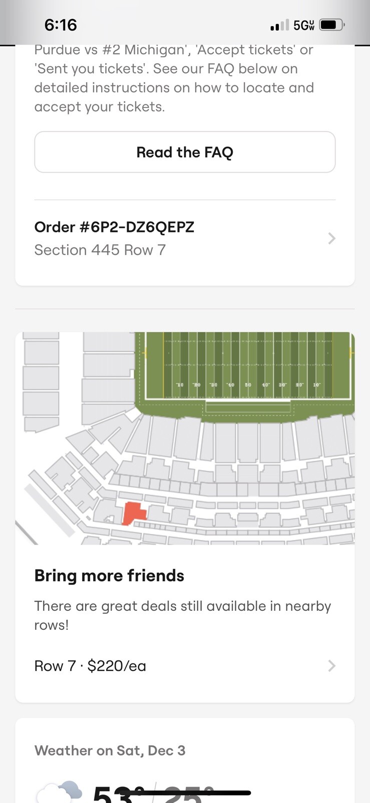 2022 Big Ten Championship tickets (2 Tickets for 350 Total) eBay