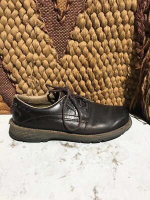 Merrell Realm Mens 14 Espresso Brown Leather Lace up Oxford  display picture 2