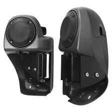 ABS Lower Vented Fairing Fit For Harley Touring 14-22 Industrial Gray Denim