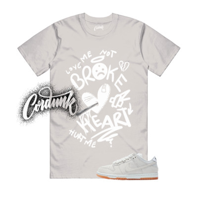 Dunk Pale Ivory SB Pro B Summit White Copper Moon Black T Shirt Match BROKEN