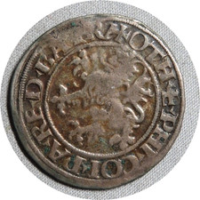 elf Germany Pfalz Neuburg 1 Batzen 1523 Otto Heinrich & Philipp