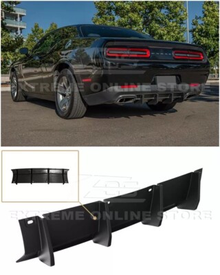 EOS SRT Factory Style Matte Black Rear Bumper Diffuser For Challenger 2015-2023