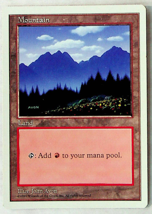 Mountain #433- 5th Series - 1997 - Magic The Gathering | eBay