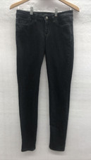 Jessica Simpson Womens Jeans Size Unknown Black Embellished Eye Hooks