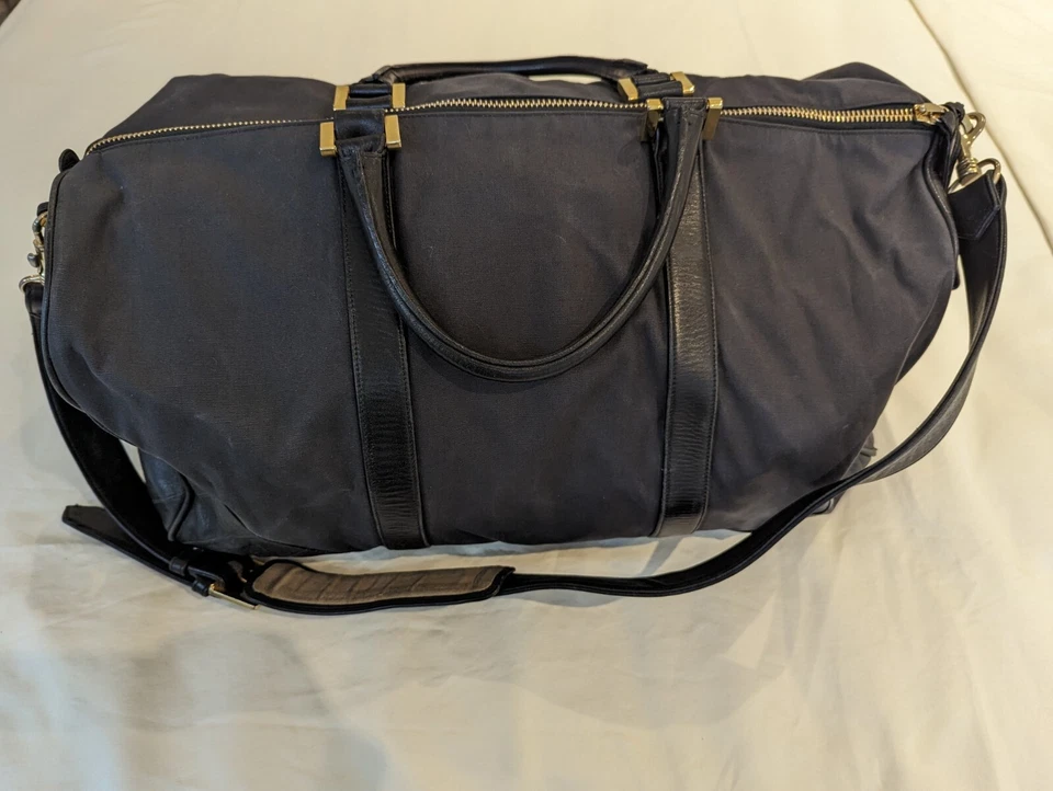 Bolso de lona Chanel vintage de cuero Foto 3 de 4