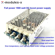 Boost Converter Step-up Power Supply Module 1500W 50A DC12V-48V to DC24V-70V USA