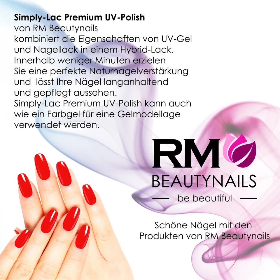 10ml Uv Gel Nagellack Polish Neon Rot Gelpolish Farbgel Pinsel Nail Art - Bild 4 von 4