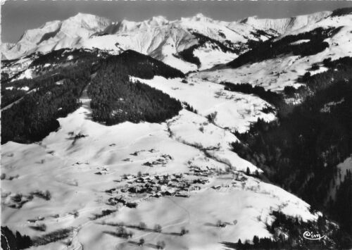 BR11713 Bellecombe Vue Generale et la chaine du mont blanc  france real photo - 第 1/2 張圖片