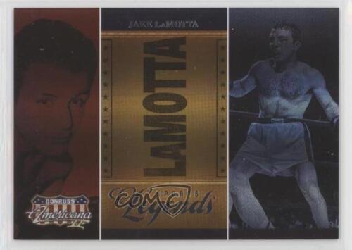2008 Donruss Americana II Sports Legends 264/500 Jake LaMotta #SL-15 2rz - Afbeelding 1 van 3