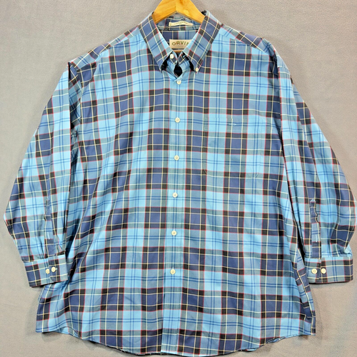 Orvis Shirt XXL I wore it as an oversized... - Depop