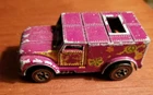 Hot Wheels 1974 Plum Purple Funny Money Redlines 1:64 Scale Car