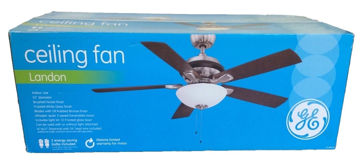 Ventiladores de Techo de Níquel GE Batería